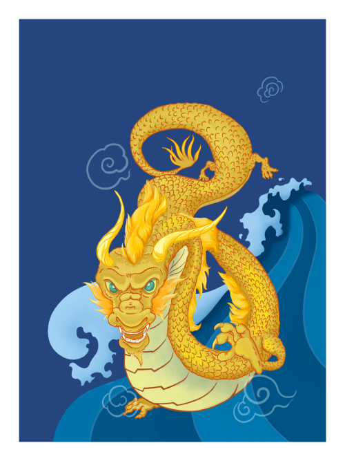 Christina Blackley Art - Year of the Dragon