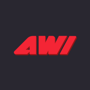 AWI mountain biking logo