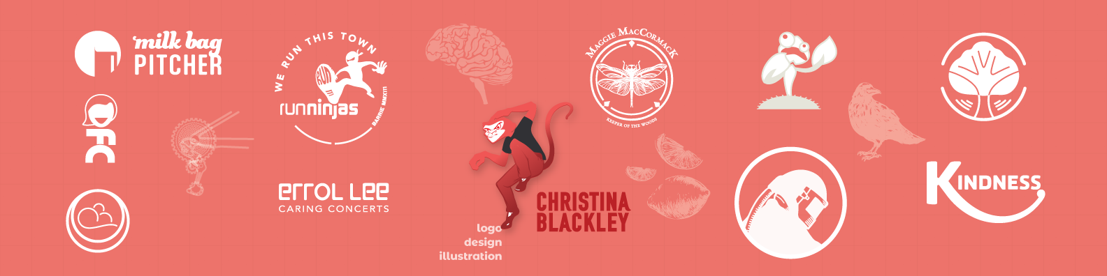 banner or logos created by Christina Blackley